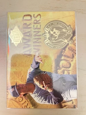 1994 Fleer Ultra Award Winners Mark Langston  #9 California Angels - Image 1 of 2