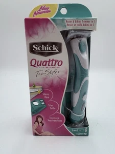 Schick Quattro Bikini Trimmer TrimStyle Rasierklinge Patronenrasierer Quatro Aqua - Bild 1 von 5