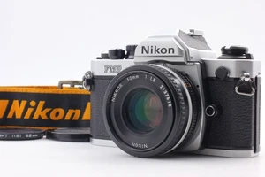 S/N 877xxxx [Mint] Nikon New FM2 FM2N Film Camera Ai-s 50mm f1.8 Lens From JAPAN - Picture 1 of 12