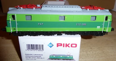 Piko 51607 H0 DCC Sound Locomotive the Pkp Et 21-386 Epoch 4/5 With LED Boxed - Image 1 of 4
