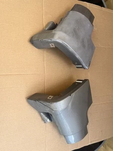 Audi A4 B6 B7 S4 Convertible Side Skirt Front End Caps Wing Bottoms - Picture 1 of 7