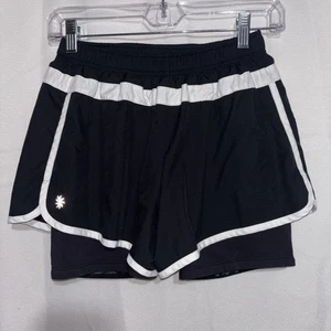 Athleta schwarze Lagenlook Sporthose Damen Gr. XS - Bild 1 von 3