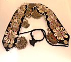 Women Bedouin Belt With Seashell And White Metal Accessories Handmade Crafted