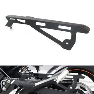 Motorcycle Chain Guide Case Cover Guard Black Fit For Yamaha FZ6R 2009-2017 - Picture 1 of 12
