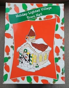 Looney Tunes Light Up The Season Holiday Light Village Town Hall - Imagen 1 de 11