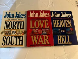 John Jakes North And South Trilogy 1-3 Hardcover w/DJ - All First Edition - Picture 1 of 10
