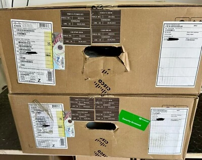 Genuine Cisco C9300-48P-E w , 2x PWR-C1-715WAC-P + dna more - Image 1 of 4