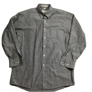 Etienne Aigner mens sz 15 1/2 long sleeve button down shirt gray - Picture 1 of 4