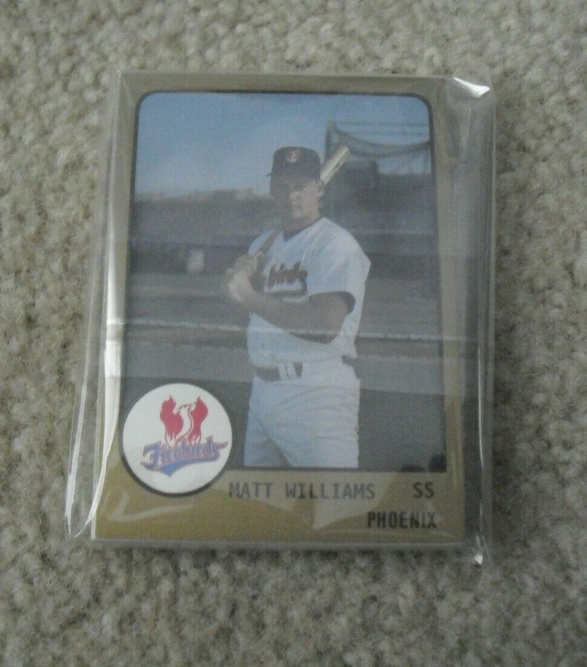 1988 Procards Phoenix Firebirds Minor League Team Set Matt Williams - Image 1 of 1