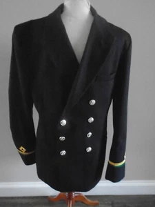 ROYAL FLEET AUXILARY MENS OFFICERS NO.1B DRESS UNIFORM JACKET 104CM LONG FIT - Picture 1 of 8
