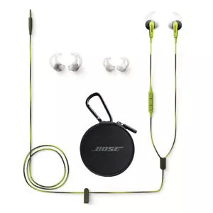 Bose SoundSport In-Ear Earphones Sport Headphones - 3.5mm Jack - Green - Picture 1 of 11