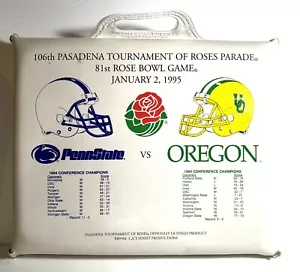 Vintage 81st Rose Bowl SGA Seat Cushion Penn Stare vs Oregon #2 - Picture 1 of 11