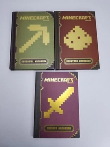 Minecraft Handbuch Sammlung 3 Buchset Scholastic Mojang Strategie Cheat Guide - Bild 1 von 6