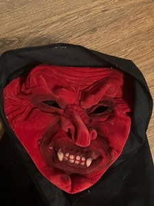Vintage??? Halloween Mask Demon/Devil - Picture 1 of 3