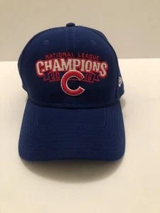 Chicago Cubs 2016 National League Champions Ball Cap Hat Adjustable Baseball - Picture 1 of 8