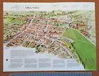 Misc - Town Tour Pictorial Map British Towns Cities Single Page - Various Areas