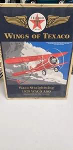 WINGS OF TEXACO ""WACO STREIGHTWING"" 1929 WACO ASO BANCO #13 EN UNA SERIE 21564P - Imagen 1 de 4