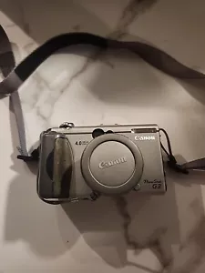 Canon PowerShot G3 4.0MP Digital Camera Silver With Battery Not Tested - Picture 1 of 13