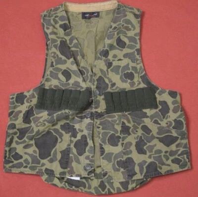 VINTAGE RED HEAD DUCK HUNTING VEST SHELL POCKETS back GAME POCKET Medium - Image 1 of 4