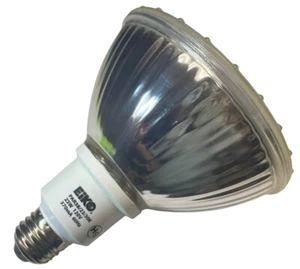 Eiko PAR38/23/30K CFL PAR38 E26 23W (100W Replacement) 120V 3000K 370mA 60Hz UL - Picture 1 of 3