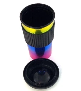 Mainstays Tumbler 18 Ounces Screw on Lid Rainbow Color Hot Cold Coffee Tea New - Picture 1 of 6