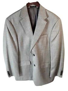 Ralph  Lauren LRL Mens 38R Gray Silk/Wool Herringbone Blazer Sports Jacket EUC - Bild 1 von 12