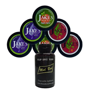Jake's Mint Cherry Blackberry Apple je 2 & Schlammknospe Spucknapf - Bild 1 von 4