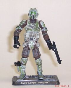 Elite Corps Clone Trooper Star Wars SAGA 2007 Collection Kashyyyk LOOSE COMPLETE