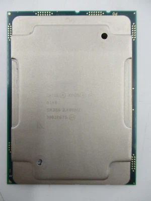 Intel Xeon Gold 6148 2.40GHz 20Core 27.5 MB LGA 3647 CPU P/N: SR3B6 Tested - Image 1 of 2
