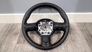 07-13 R56 Mini Cooper JCW Steering Wheel Red Stitching VERY CLEAN  - Foto 1 di 7