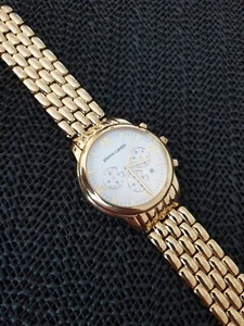 Pierre Cardin - Herren/ Damenuhr -Armbanduhr Goldene Uhr Farbe - Bild 1 von 7