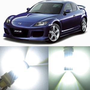 Alla Lighting Front Turn Signal Light 1157NA White LED Bulb for 09~11 Mazda RX-8 - Picture 1 of 8
