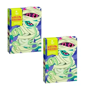 2 x 80g Tricky Treats Marshmallow Intestines For Your Trick Or Treat Bowl- Apple - Picture 1 of 7