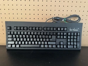 Key Tronic E06101NPB-C Wired Keyboard Good Condition - Picture 1 of 3