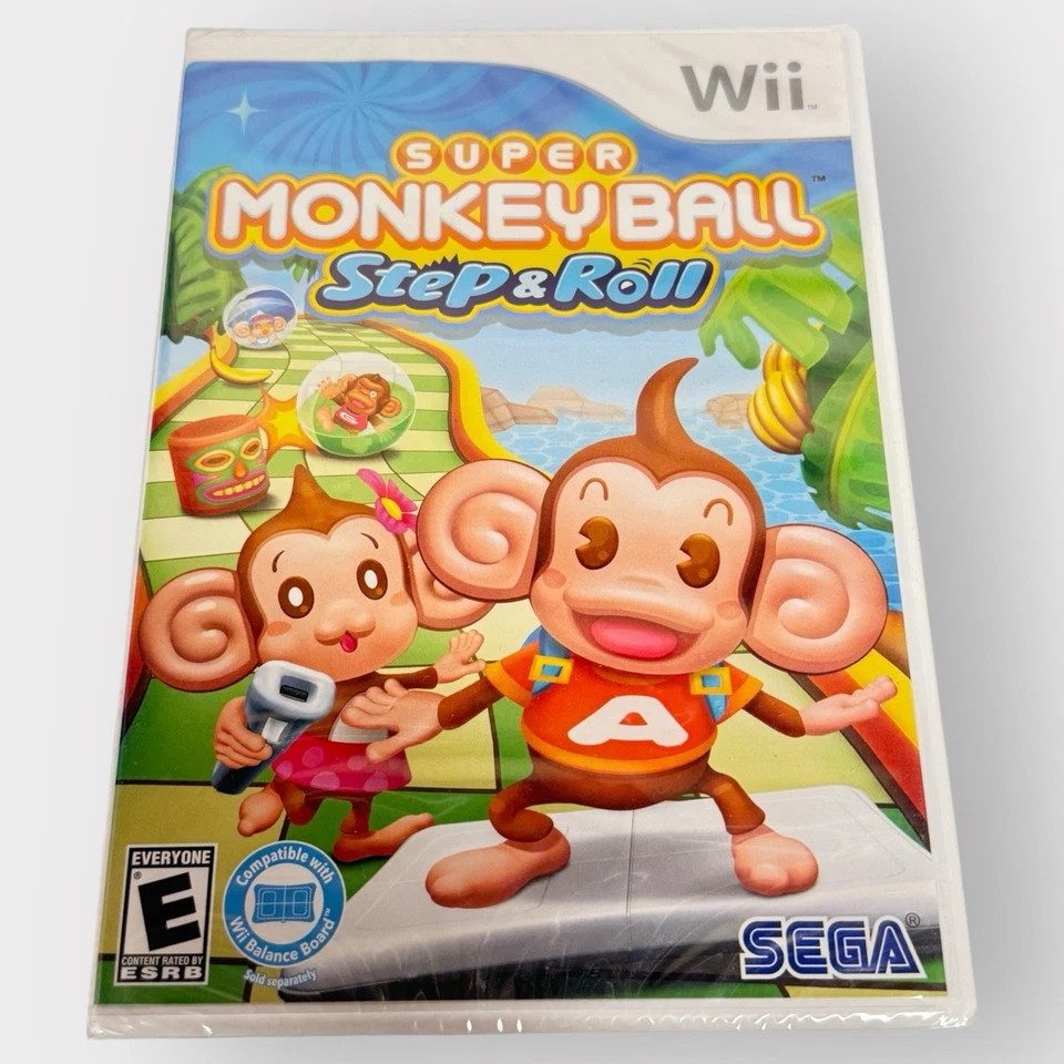 Super Monkey Ball: Step & Roll (Nintendo Wii, 2010)