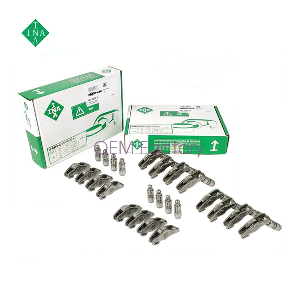 06E109417AE OEM 16x INA Lash Adjuster & Roller Rocker Arm For AUDI A4 A5 quattro Foto 1 de 4