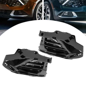 For 2023-2024 Kia Sportage LX EX SX LED Fog Lights DRL Fog Lamps w/Bezels Trims - Picture 1 of 14