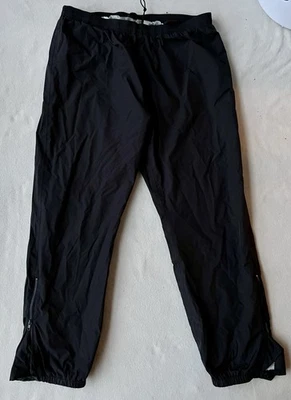 L.L. Pantalones de lluvia Bean XL Gore-Tex para hombre negros forrados de nailon senderismo al aire libre Foto 1 de 4