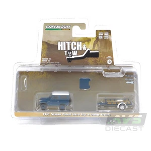 Greenlight Hitch & Tow 32310A 1961 Nissan Patrol Hard Top 1:64 Diecast - Picture 1 of 1