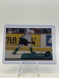 2002 Upper Deck Hockey Card #4 Paul Kariya Left Wing Mighty Ducks - Picture 1 of 2