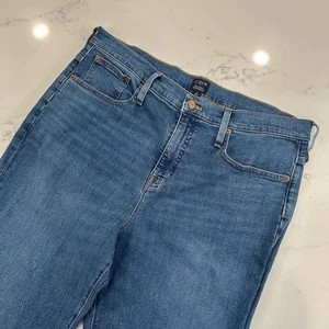 Pantalones de mezclilla J.Crew Boyfriend para mujer 31 calce relajado lavado medio informal todos los días - Imagen 1 de 9