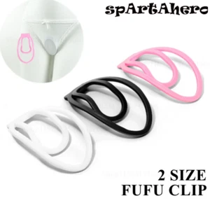 Resin Chastity With The Fufu Clip Sissy Male Chastity Training Device Clip Cages - Picture 1 of 27