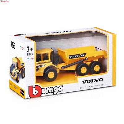 Remolque articulado Bburago Volvo A25G amarillo/gris amarillo/gris 1:50 Foto 1 de 2
