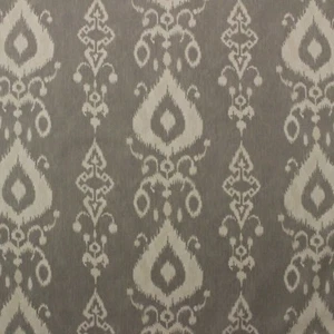 MILL CREEK TULLAHOMA IKAT MARBLE GRAY MULTIPURPOSE COTTON FABRIC BY YARD 54"W - Picture 1 of 5