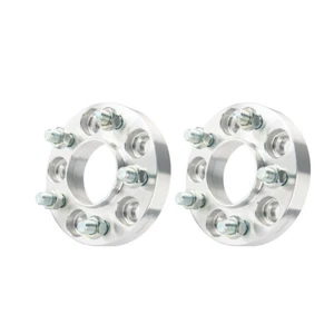 2Pcs 1" Hubcentric 5x4.5 Wheel Spacers 14x1.5 For Chevrolet Caprice Impala Dodge - Picture 1 of 11