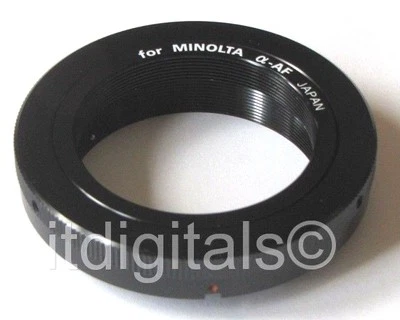 For Sony Alpha A560 A290 A390 A450 A850 A500 T2 T-Mount Adapter Japan U&S T-2  - Image 1 of 4