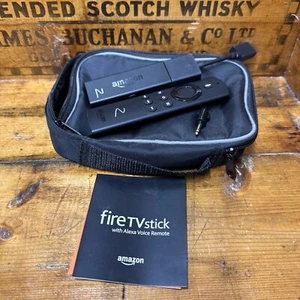 AMAZON Fire TV Stick LY73PR, Remote, Storage Bag - No Power Cable - Picture 1 of 10
