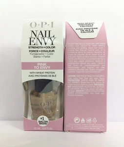 Nail Envy - opi Strength + Color with Wheat Protein & Calcium - Pick Your Color - Picture 1 of 6