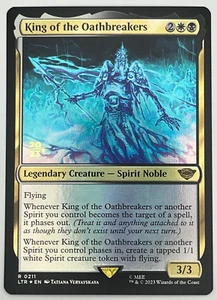 King of the Oathbreakers Prerelease Foil Promo Herr der Ringe LTR 0211 MTG - Bild 1 von 2