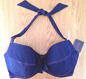 BIKINI TOP La Senza Underwired Denim Blue Various Sizes BNWT - Picture 1 of 6